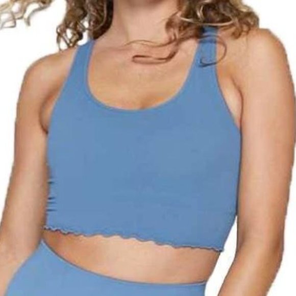 Spiritual Gangster Other - Spiritual Ganster Amor Crop Tank - BLA Washed Blue - NWT
